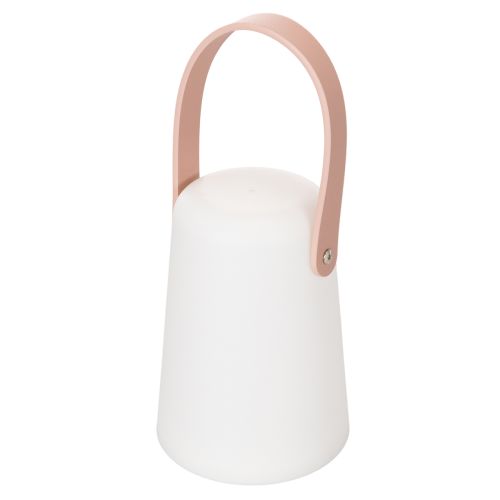 Lámpara con asa, luz LED portátil para uso interior y exterior, 22 cm, 3 unidades | Floristik24.es