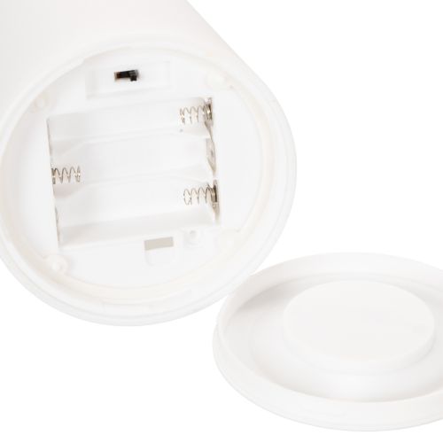 Lámpara con asa, luz LED portátil para uso interior y exterior, 22 cm, 3 unidades | Floristik24.es