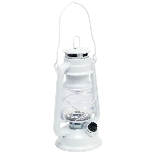Linterna LED regulable blanco cálido 24,5 cm con 15 lámparas