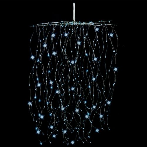 Floristik24 Cascada de luz Micro-LED blanco frío 320