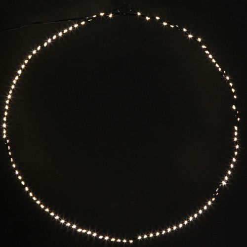 Artículo Aro LED para colgar metal 110L blanco cálido interior Ø35cm