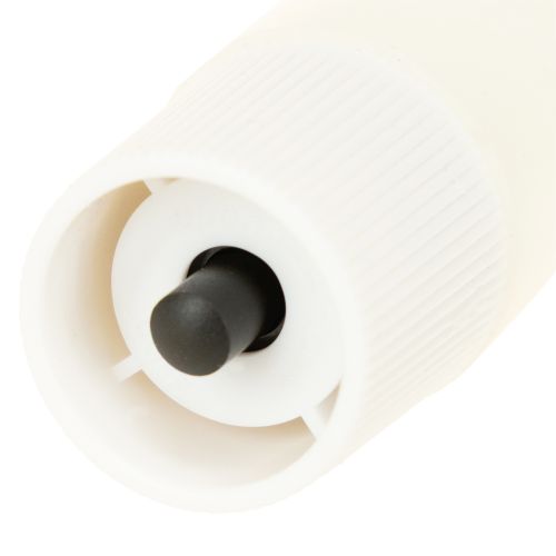 Artículo Vela LED color crema blanco cálido cera real H14,5cm 2 piezas