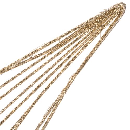 Estrella decorativa LED de alambre para colgar, para uso interior, funciona con pilas, 51 cm. | Floristik24.es