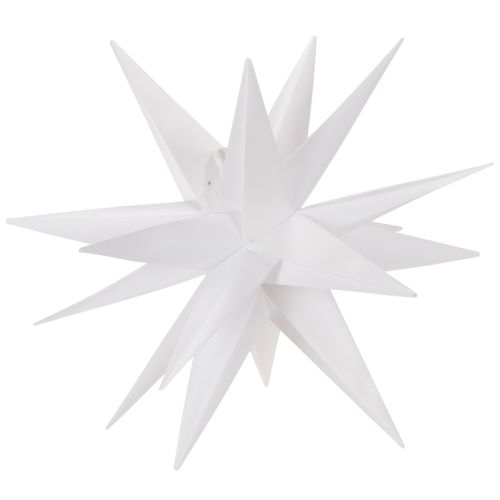 Estrella LED navideña blanca cálida con temporizador para exteriores, 60 cm comprar | Floristik24.es