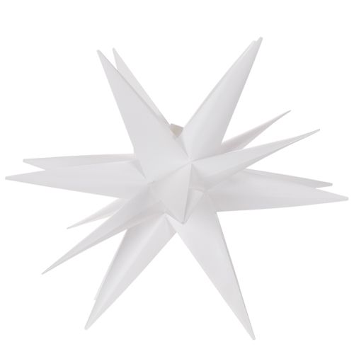 Estrella LED navideña blanca