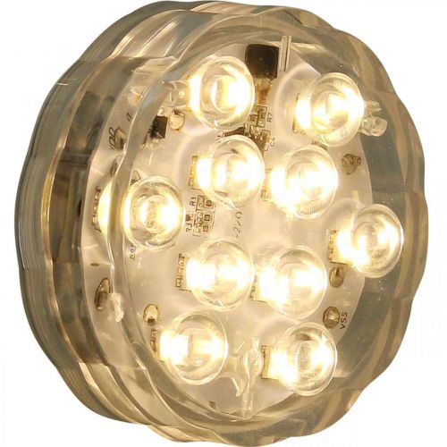 Artículo Luces LED subacuáticas con mando a distancia blanco cálido 2 piezas