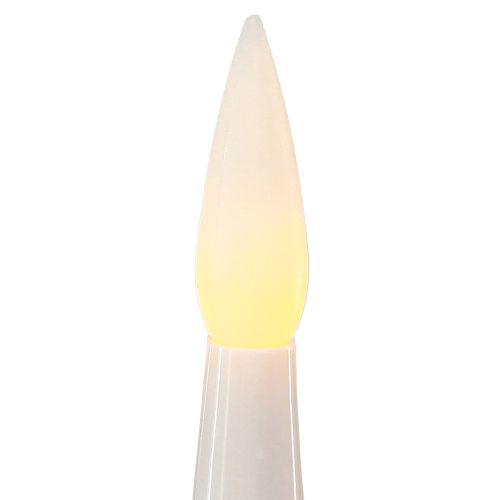 Floristik24 Velas LED para árbol de Navidad con mando a distancia inalámbrico 15,5 cm 10 piezas