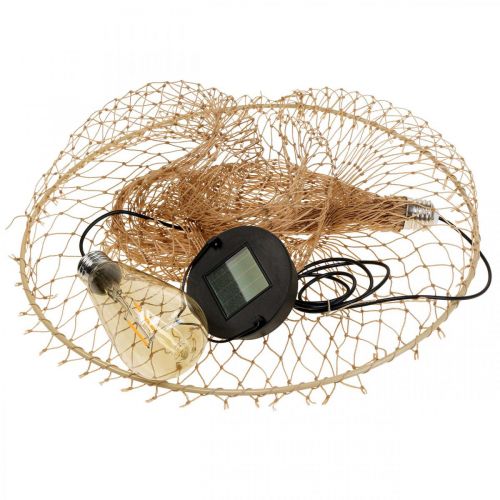 Floristik24 Lámpara colgante LED Lámpara solar exterior Luz LED Ø36.5cm H60cm