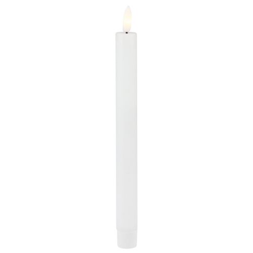 Artículo Velas LED con temporizador velas en barra cera real blanca 25cm 2 piezas