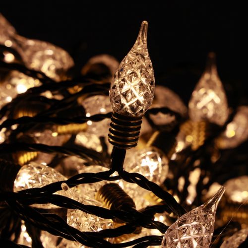Artículo Cadena de luces LED Timer Twinkle Luces navideñas 12m