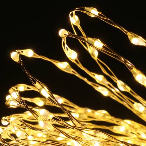 Artículo Cadena de luz LED cable de luz blanco cálido 189LED 3m