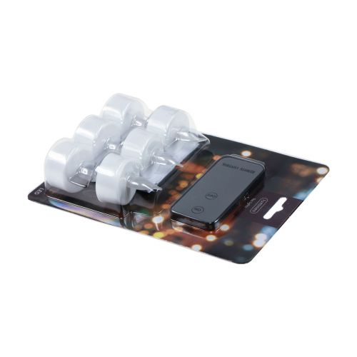 Artículo Velas de té LED con mando a distancia Ø3,5cm 6 piezas