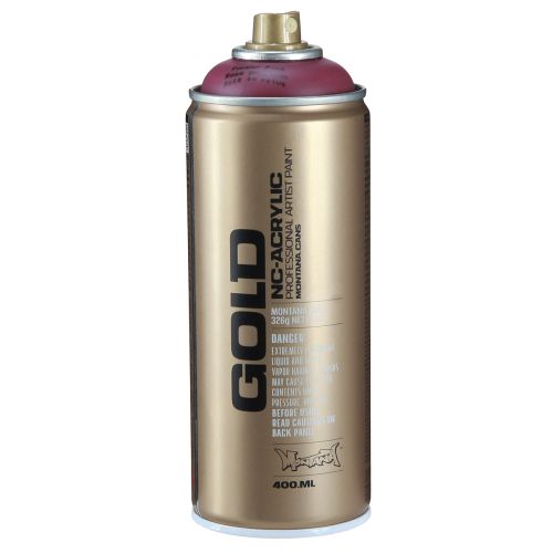 Artículo Pintura en aerosol polvo acrílico rosa Montana dorado pintura en aerosol 400ml