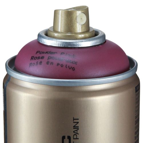 Artículo Pintura en aerosol polvo acrílico rosa Montana dorado pintura en aerosol 400ml