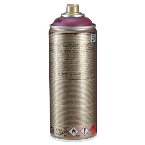 Artículo Pintura en aerosol polvo acrílico rosa Montana dorado pintura en aerosol 400ml