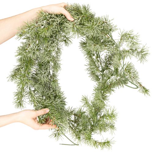 Artículo Guirnalda decorativa de alerce para un diseño de habitación atmosférico, 250 cm