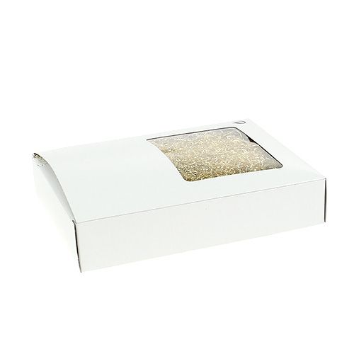 Floristik24 Oropel metálico rizado dorado 50g