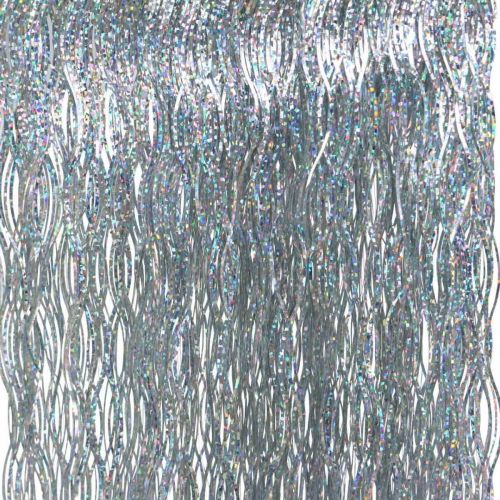 Artículo Oropel plata decoración árbol decoración navideña 50cm