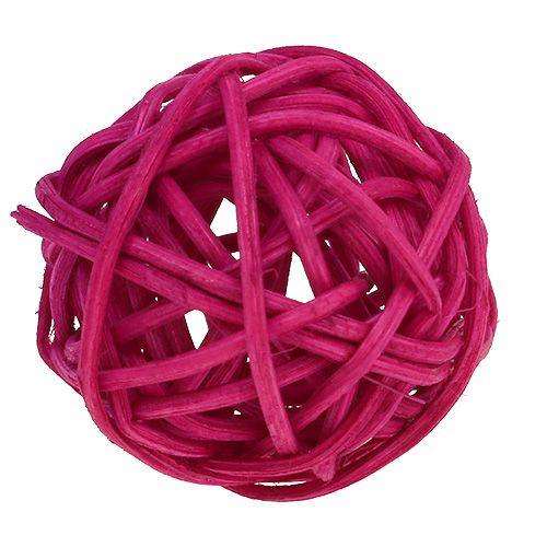 Artículo Lataball Surtido 3cm Rosa / Rosa / Lila 72 piezas