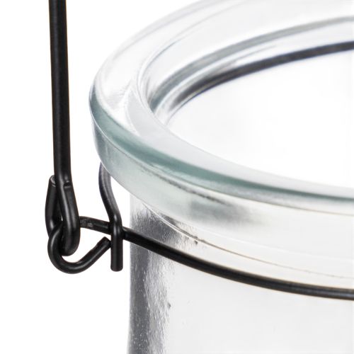 Artículo Farol de cristal para un ambiente romántico en el jardín o la terraza, 18cm.