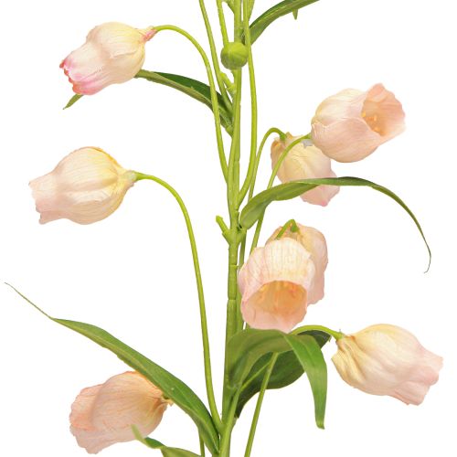 Artículo Flor artificial de lirio de linterna, lirio albaricoque, 90 cm, 2 unidades
