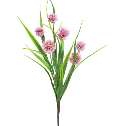 Artículo Flores artificiales bola flor allium cebolla ornamental artificial rosa 45cm