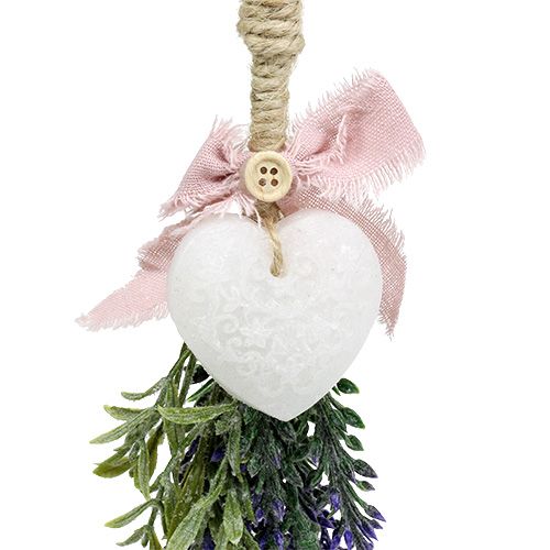 Artículo Arbusto lavanda con corazón 25cm culo. 2p