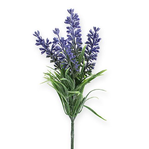 Floristik24 Lavanda artificial violeta 25cm