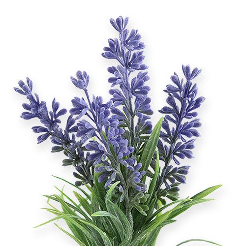 Floristik24 Lavanda artificial violeta 25cm