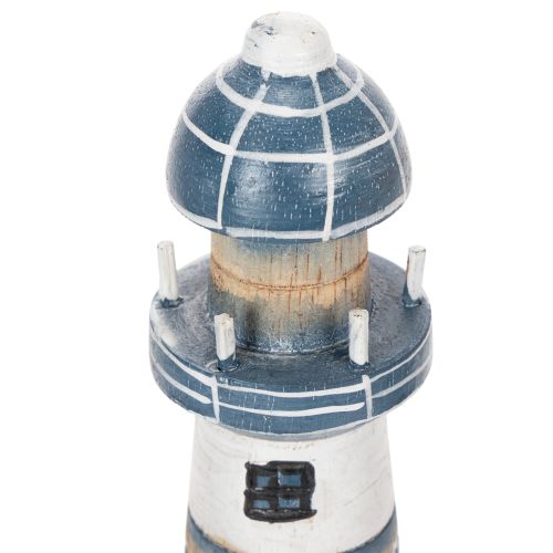 Artículo Decoración con forma de faro, estilo marítimo, para salón y terraza, 20 cm, juego de 3.