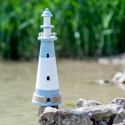 Floristik24 Faro Ø16cm H50.5cm Azul