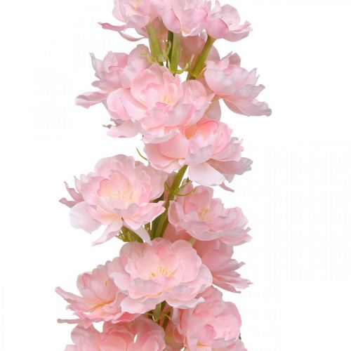 Artículo Levkoje Rosa flor artificial como tallo real flor artificial 78cm