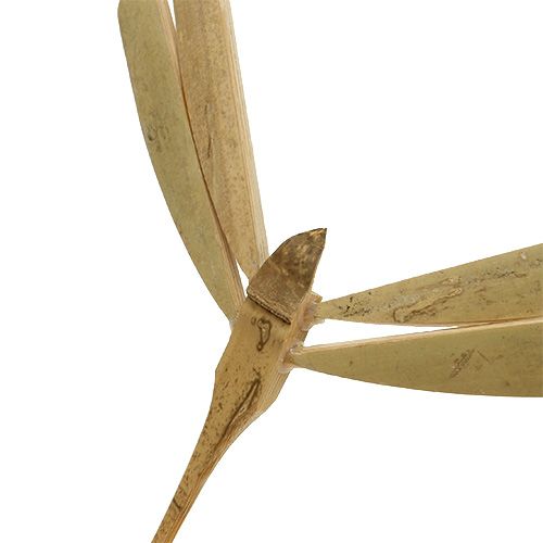 Artículo Libélula de bambú balanceada 18cm x 16cm 4pcs