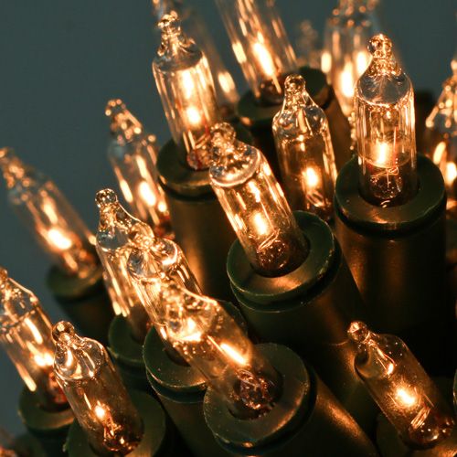 Floristik24 Cadena de luz mini 20 3m para interior verde, blanco cálido