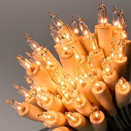 Floristik24 Luces de hadas mini 35er 5,25m para interior blanco / transparente