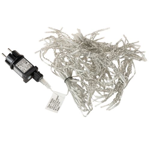 Artículo Cortina de luz 120 LED cadena de luz blanco cálido 100×180cm