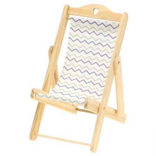 Artículo Sillón decorativo en zig-zag Al. 15 cm 3 piezas