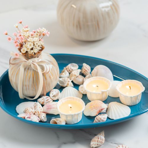 Artículo Velas de té en funda de papel para ocasiones festivas y momentos de ambiente Light One 4cm 50uds