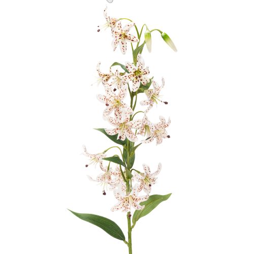 Lirio artificial como tallo de flor para una decoración elegante y de bajo mantenimiento, 82 cm, 2 piezas