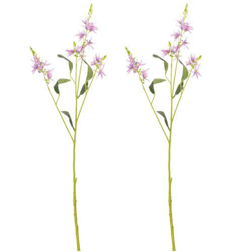 Artículo Flor artificial Triteleia para una elegante decoración floral en espacios habitables, 110 cm, 2 piezas