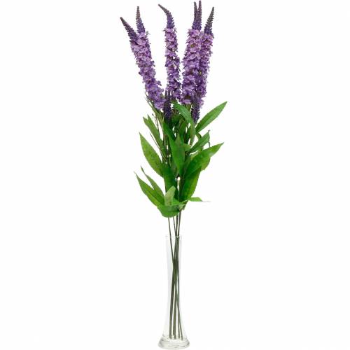 Floristik24 Mariposa lila, lila artificial, flor de seda, lila de verano 6 piezas