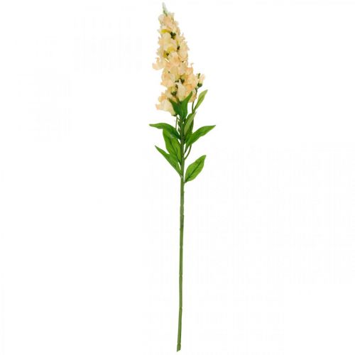 Artículo Snapdragon Flor Artificial Flor de Seda Snapdragons Rosa Crema L92cm