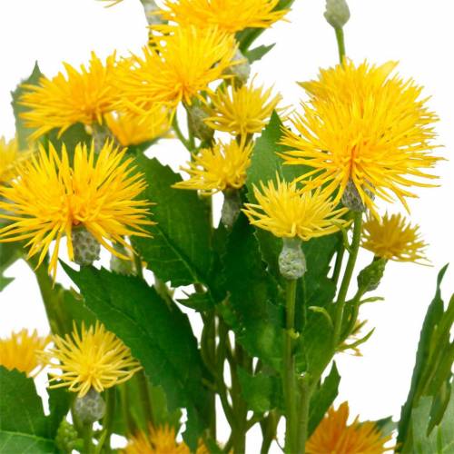 Floristik24 Flores de seda artificial de diente de león salvaje Flores de prado artificiales 3 piezas