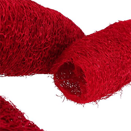 Artículo Loofah rojo grande 20 piezas