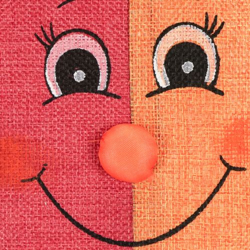 Artículo Divertido dragón decorativo para colgar naranja 18×26cm 2uds