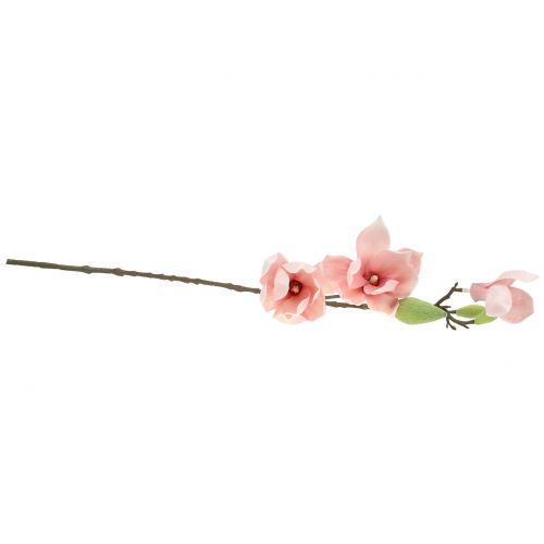 Floristik24 Magnolia artificial rosa claro 70cm