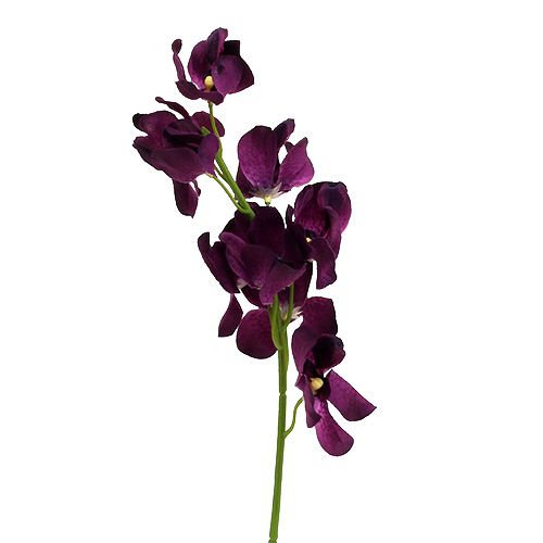 Artículo Mokara orquídea violeta 50cm artificial 6pcs