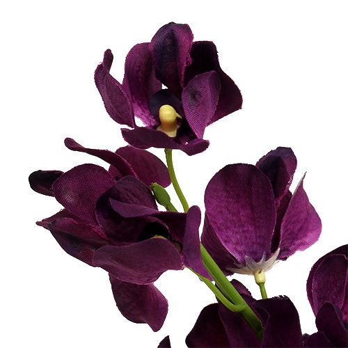 Artículo Mokara orquídea violeta 50cm artificial 6pcs