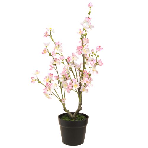 Artículo Almendro Planta Artificial Grande en Maceta Rosa Blanco 74cm