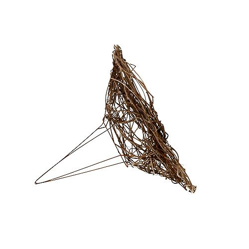 Floristik24 Trébol de vid Ø20cm naturaleza 8pcs